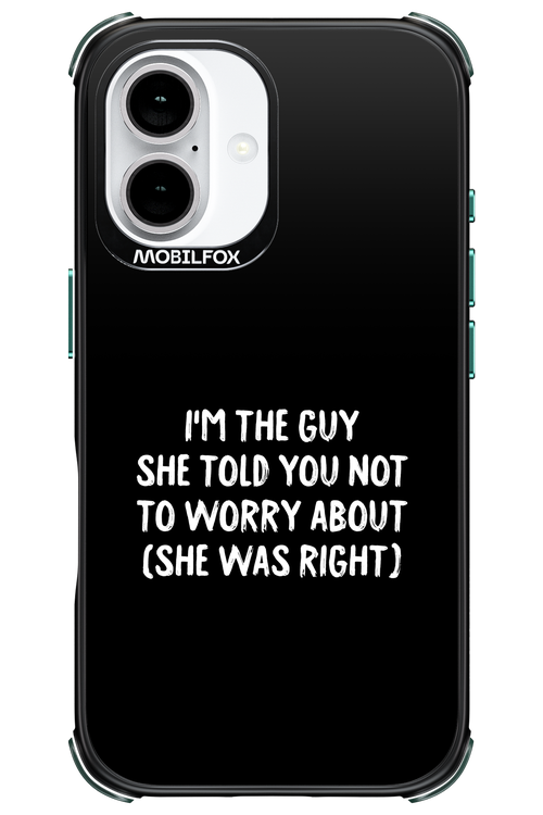 She was right 2.0 - Apple iPhone 16