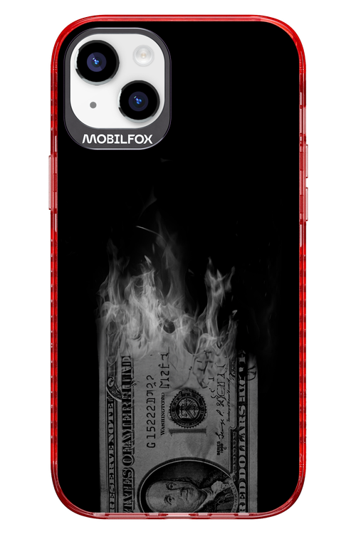 Money Burn B&W 2.0 - Apple iPhone 14 Plus