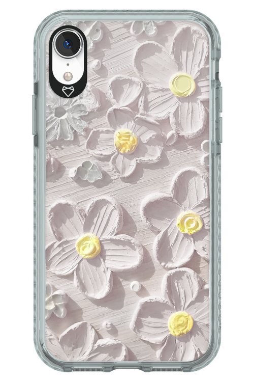 White Flowers 2.0 - Apple iPhone XR