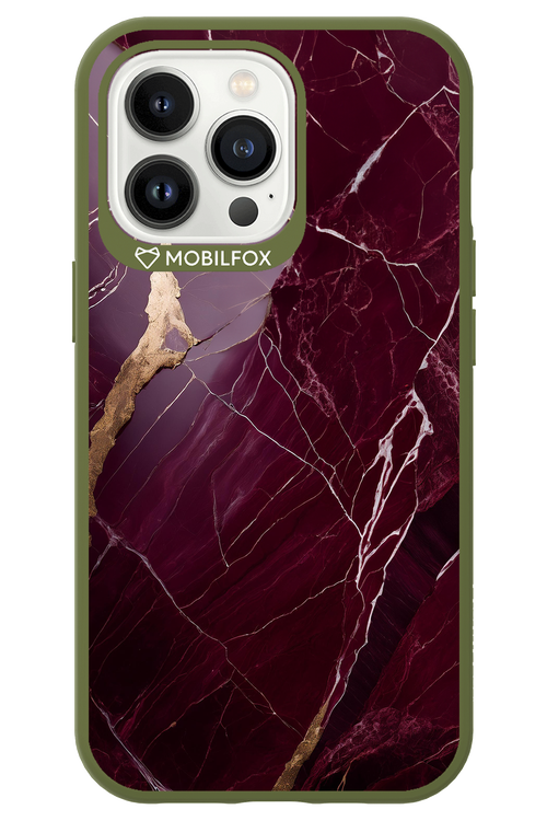 Burgundy Marble 2.0 - Apple iPhone 13 Pro