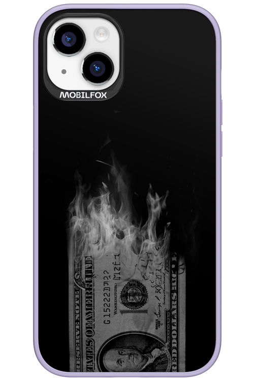 Money Burn B&W 2.0 - Apple iPhone 15 Plus