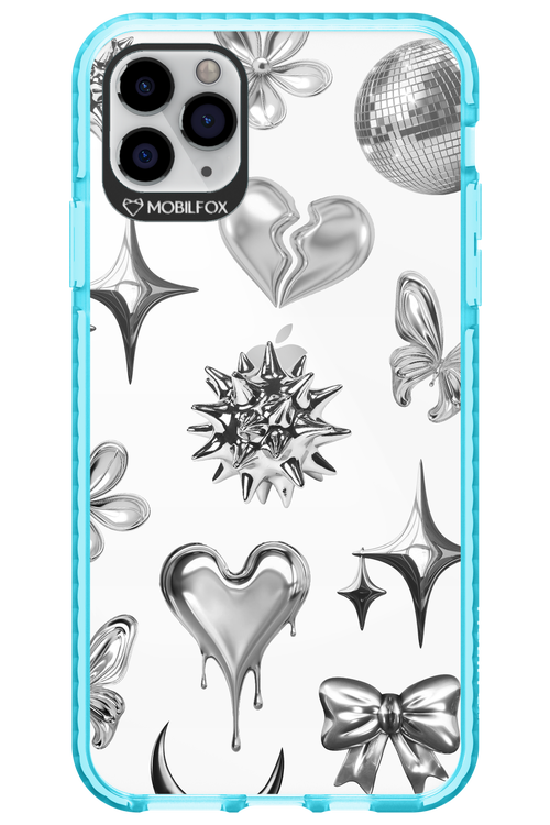 Silver Zone Transparent - Apple iPhone 11 Pro Max