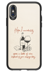 Bottle of wine 2.0 - Apple iPhone XS