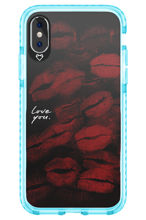 LOVE U BLACK 2.0 - Apple iPhone X