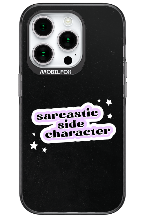 Sarcastic Black - Apple iPhone 15 Pro