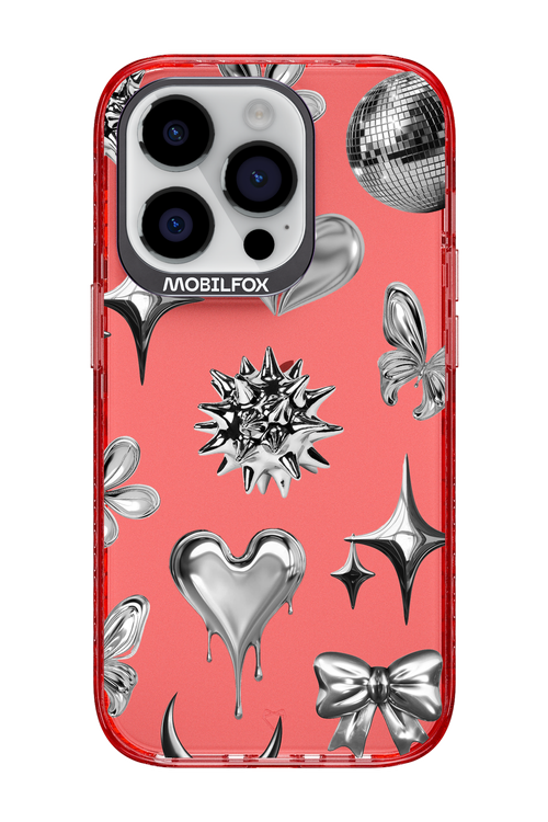 Silver Zone Transparent - Apple iPhone 14 Pro