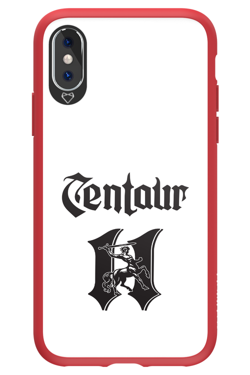 Centaur Logo White 2.0 - Apple iPhone X