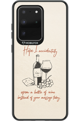 Bottle of wine 2.0 - Samsung Galaxy S20 Ultra 5G