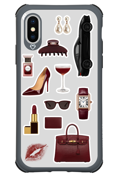 Classy Burgundy 2.0 - Apple iPhone X