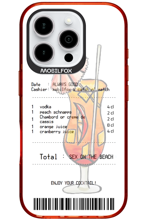sex on the beach cocktail - Apple iPhone 16 Pro