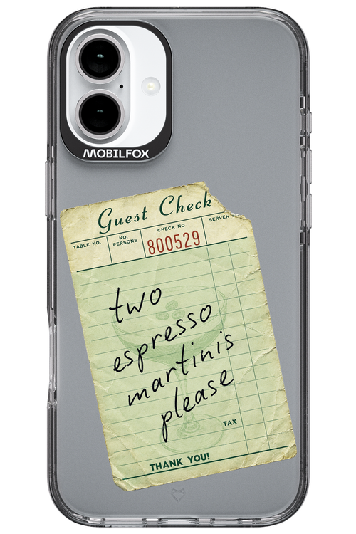 Espresso Martini 2.0 - Apple iPhone 16 Plus