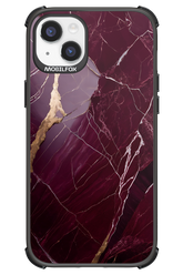 Burgundy Marble - Apple iPhone 14 Plus