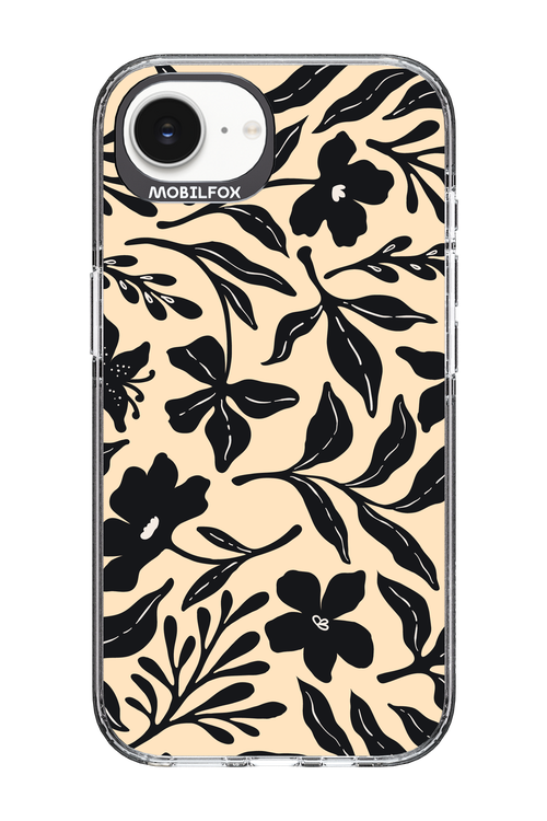 Black Flowers 2.0 - Apple iPhone 16e