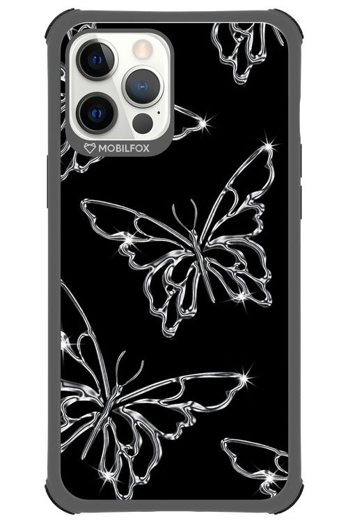 Silver Butterfly 2.0 - Apple iPhone 12 Pro Max
