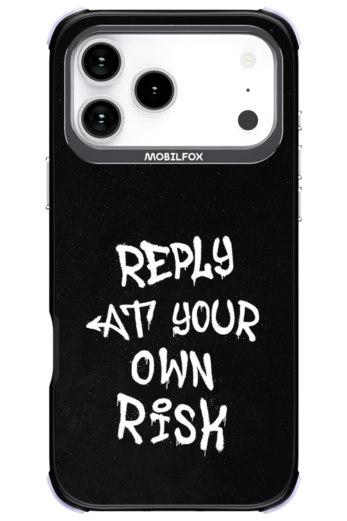 Risk Black 2.0 - Apple iPhone 17 Pro Max
