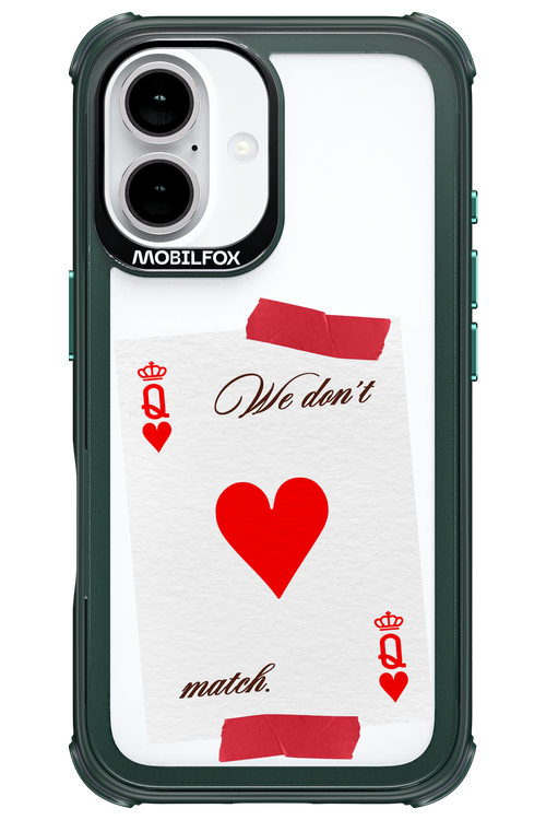 Match Transparent 2.0 - Apple iPhone 16