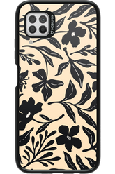 Black Flowers 2.0 - Huawei P40 Lite