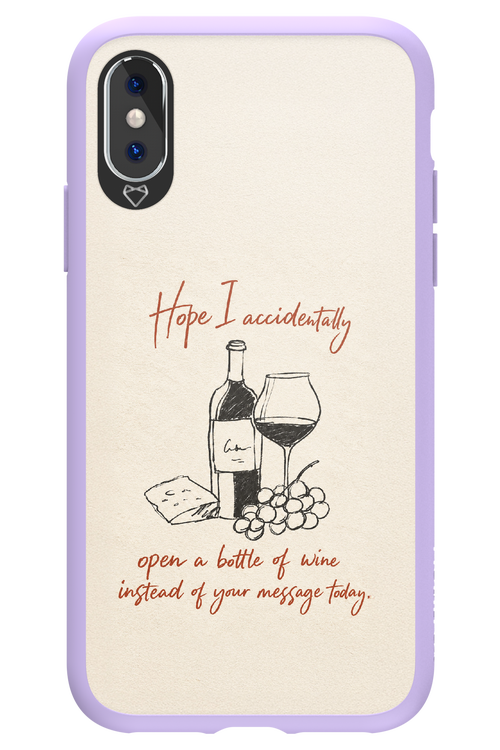 Bottle of wine 2.0 - Apple iPhone XS