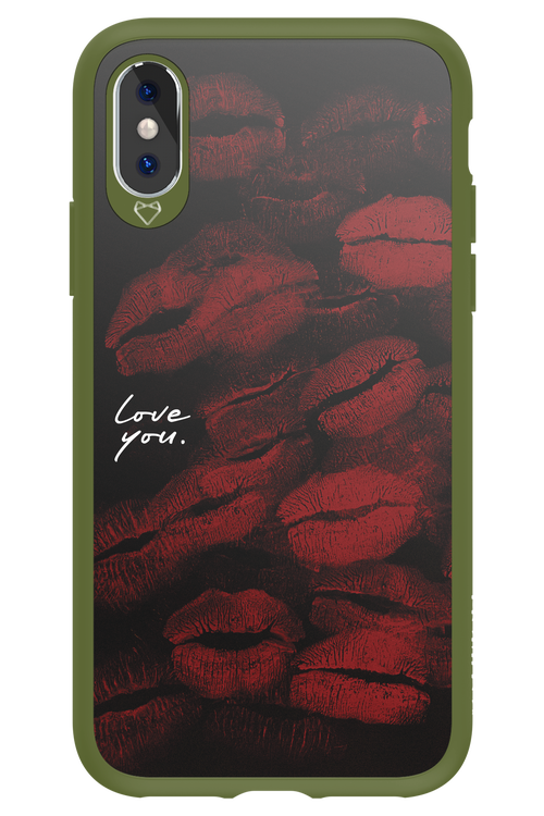 LOVE U BLACK 2.0 - Apple iPhone X