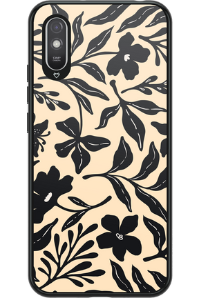 Black Flowers 2.0 - Xiaomi Redmi 9A