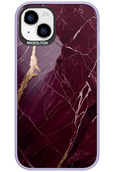 Burgundy Marble 2.0 - Apple iPhone 15 Plus