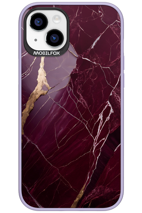 Burgundy Marble 2.0 - Apple iPhone 15 Plus
