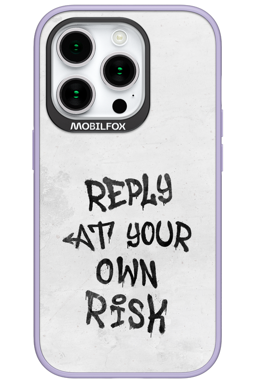 At Your Own Risk 2.0 - Apple iPhone 15 Pro