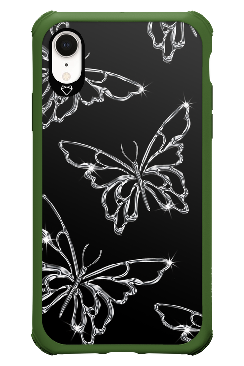 Silver Butterfly 2.0 - Apple iPhone XR