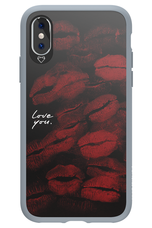 LOVE U BLACK 2.0 - Apple iPhone X