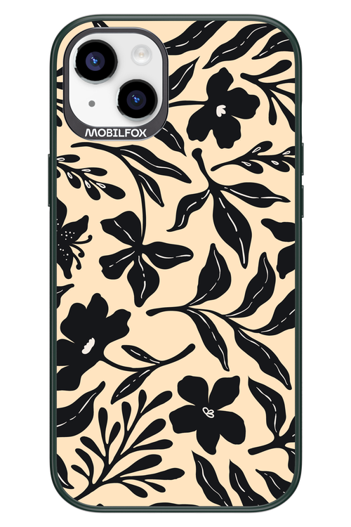 Black Flowers 2.0 - Apple iPhone 14 Plus