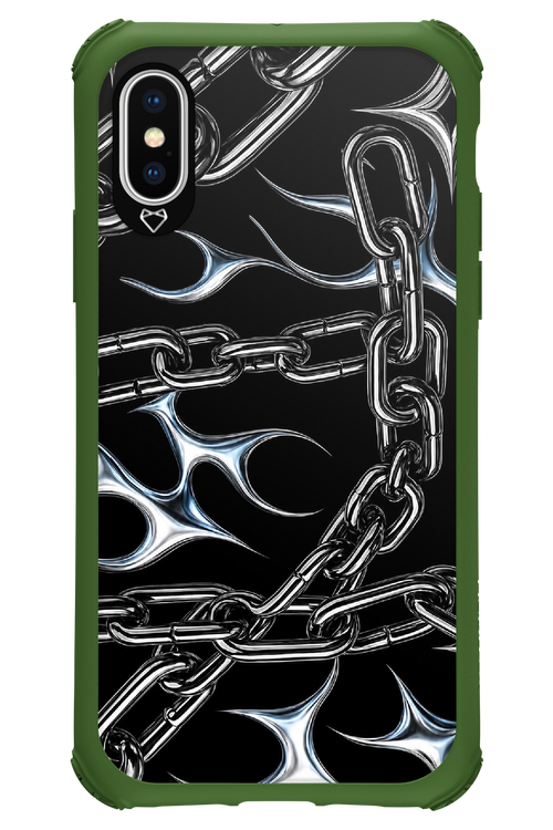 Chrome Chains 2.0 - Apple iPhone X
