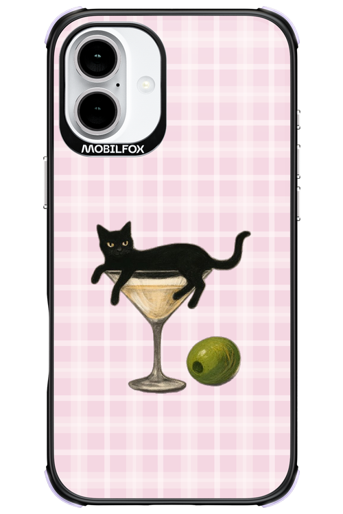 Cocktail Cat 2.0 - Apple iPhone 16 Plus