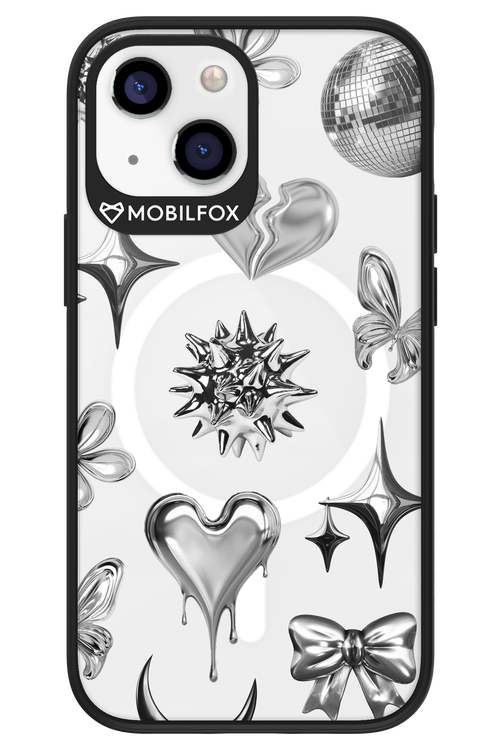Silver Zone Transparent - Apple iPhone 13 Mini