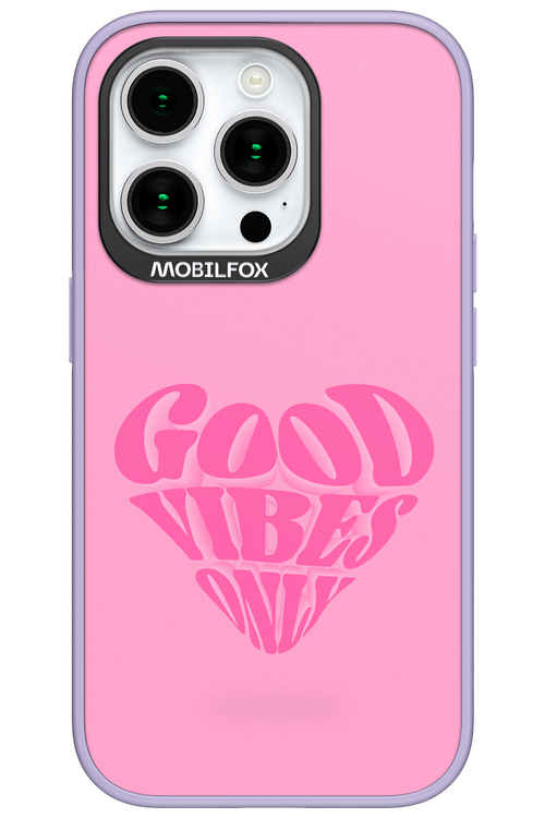 Good Vibes Heart - Apple iPhone 15 Pro