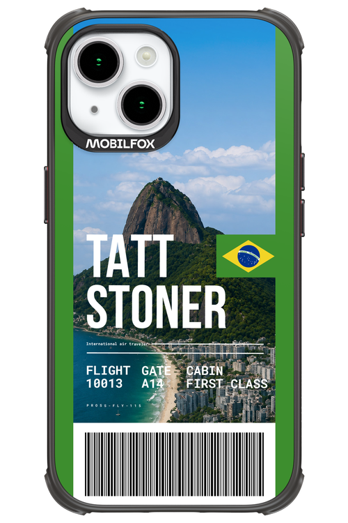 TATT STONER (fly ticket) 2.0 - Apple iPhone 15