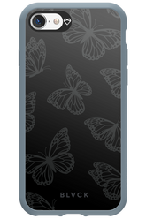Black Butterflies - Apple iPhone SE 2020