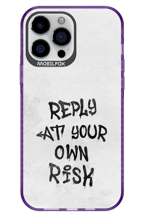 At Your Own Risk 2.0 - Apple iPhone 13 Pro Max