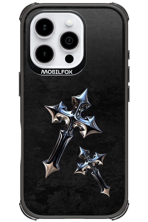 Chrome Crosses 2.0 - Apple iPhone 16 Pro