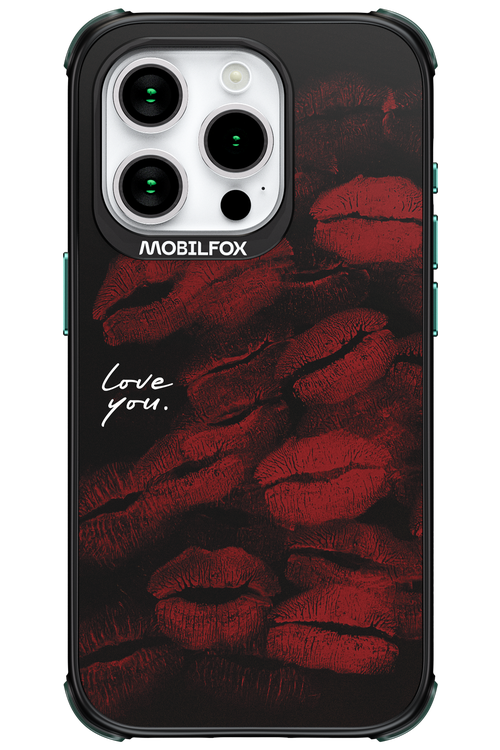 LOVE U BLACK 2.0 - Apple iPhone 15 Pro