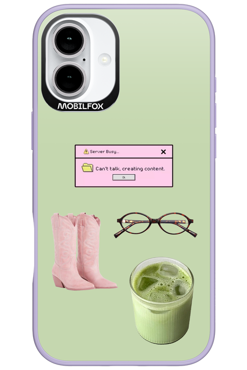 Matcha Babe - Apple iPhone 16 Plus