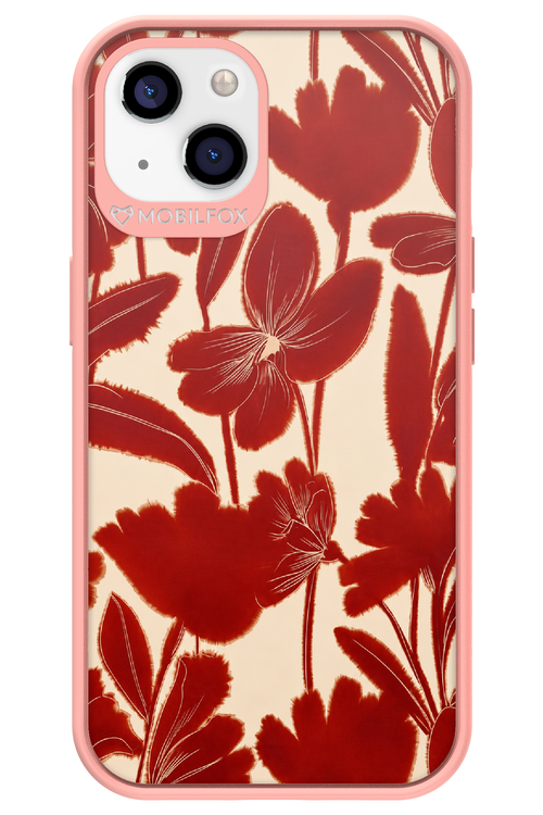 Burgundy Flowers 2.0 - Apple iPhone 13