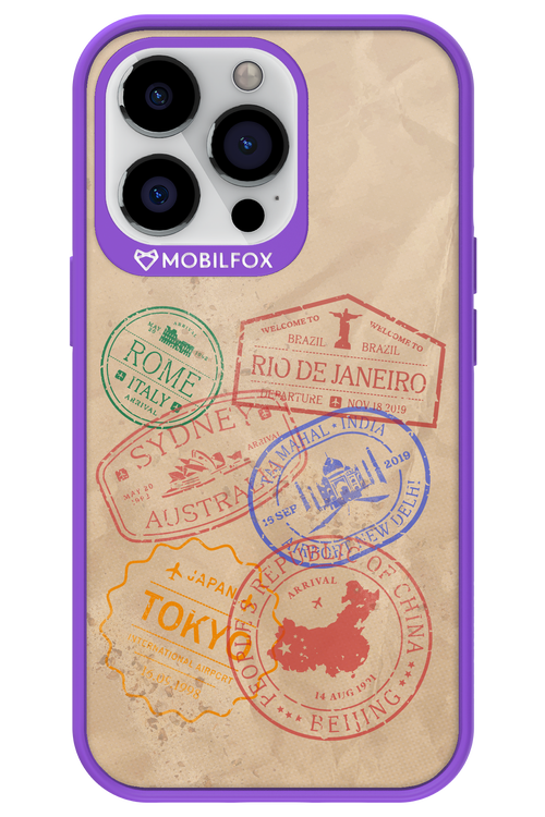 Travel Stamps 2.0 - Apple iPhone 13 Pro