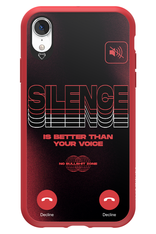 Silence - Apple iPhone XR