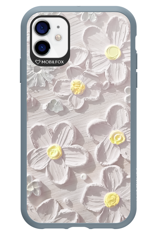White Flowers 2.0 - Apple iPhone 11