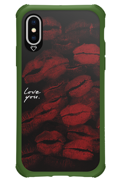 LOVE U BLACK 2.0 - Apple iPhone X
