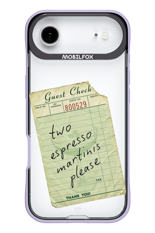 Espresso Martini 2.0 - Apple iPhone 17 Air