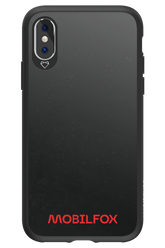 Black and Red Fox - Apple iPhone X