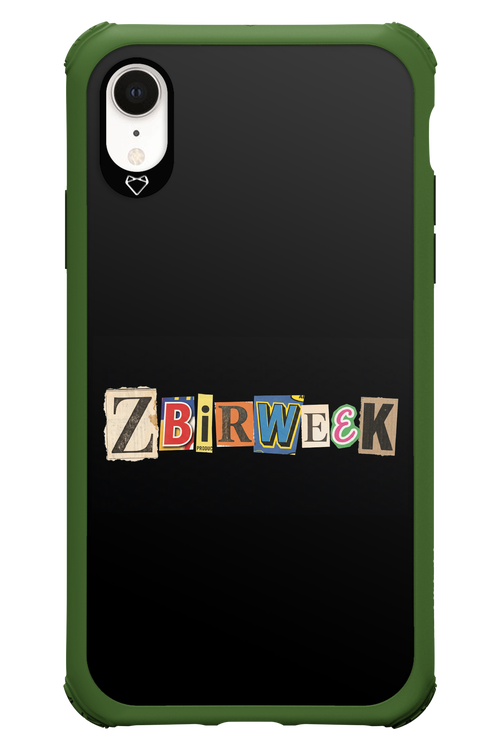 Zbirweek (black) 2.0 - Apple iPhone XR