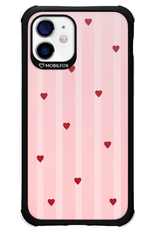Red Little Hearts 2.0 - Apple iPhone 12