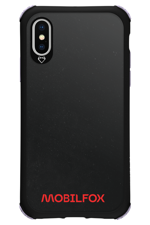 Black and Red Fox - Apple iPhone X